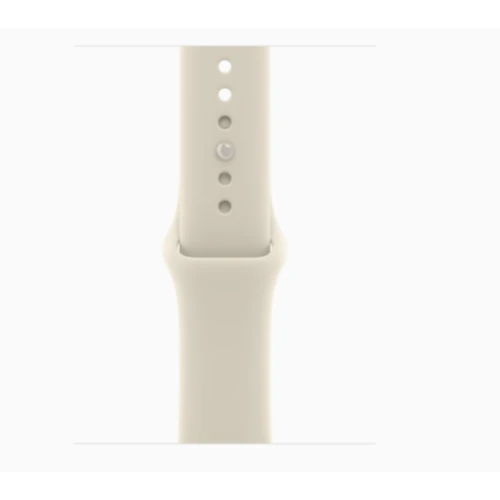 Apple Watch Series 12 46mm Ceramic Жемчужно-белый с ремешком Sand Sport Band