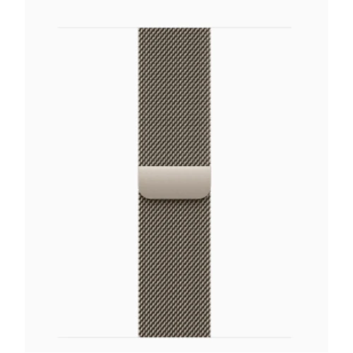 Apple Watch Series 12 46mm Titanium Натуральный титан с ремешком Milanese Loop