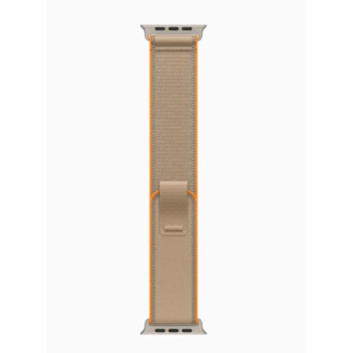 Apple Watch Ultra 4 49mm Натуральный титан с песочным Trail Loop